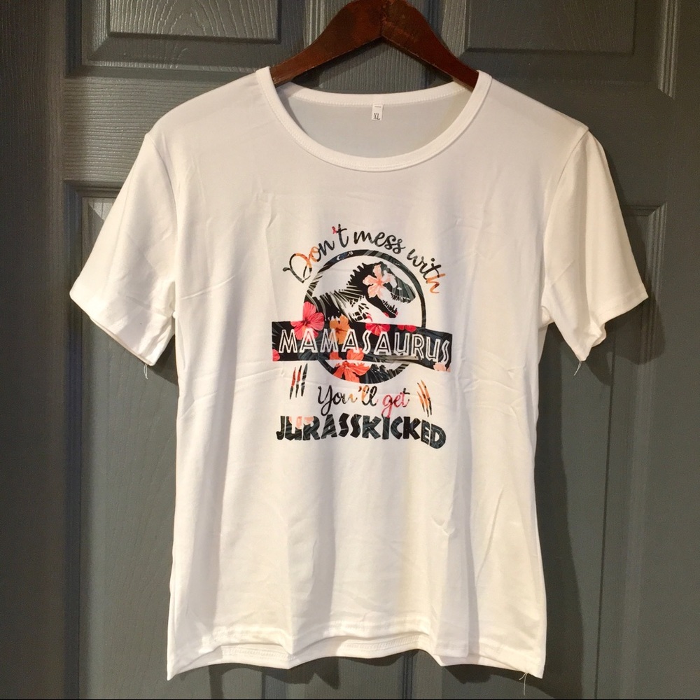 Mamasaurus Graphic Tee Shirt